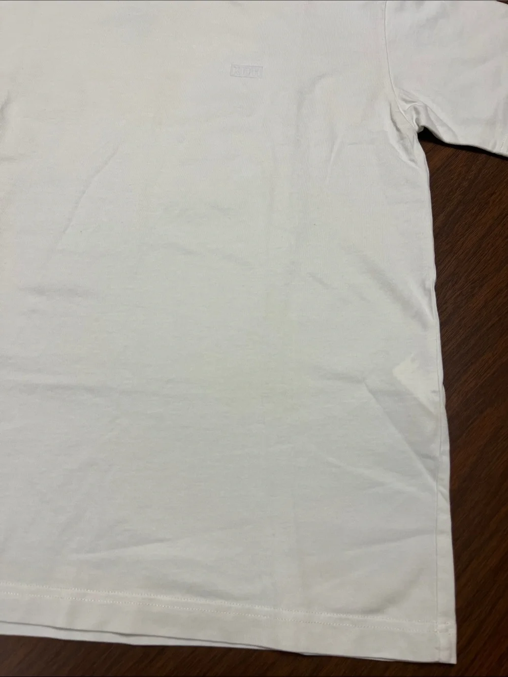 Men's Kith White Crewneck‎ T-Shirt, size medium